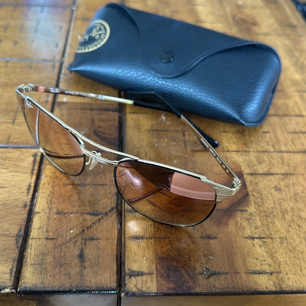 Ray-Ban Signet 55-19 pink sunglasses - Picture 4 of 4